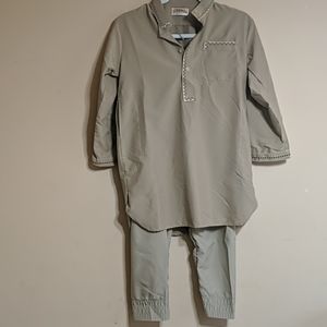 Boys shelwar kamees size 40 beige